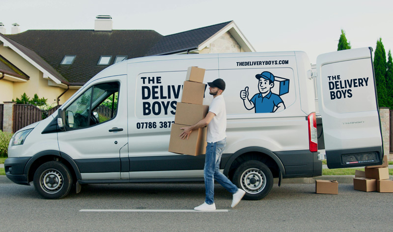 A VW Camper van with custom Futurama decals affixed to bodywork from brighton vinyl signs